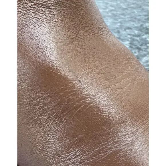 Everlane The Outlaw Boot Saddle Brown Leather Boots Size 9 - Picture 10 of 13